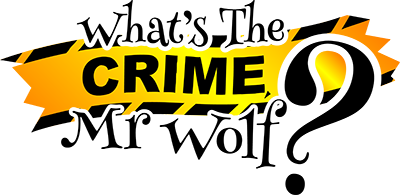 Whats The Crime Mr Wolf logo